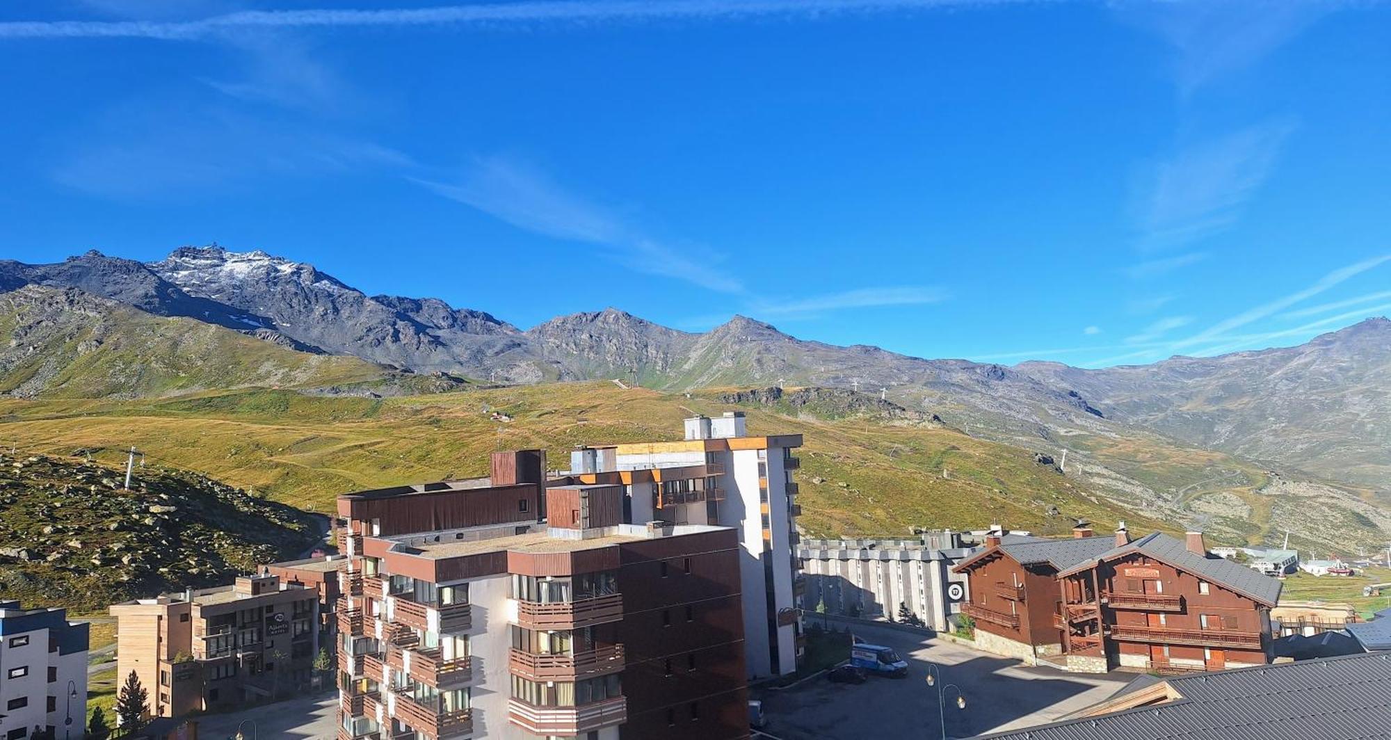 Val Thorens, SERAC, app familial au calme, plein sud Extérieur photo