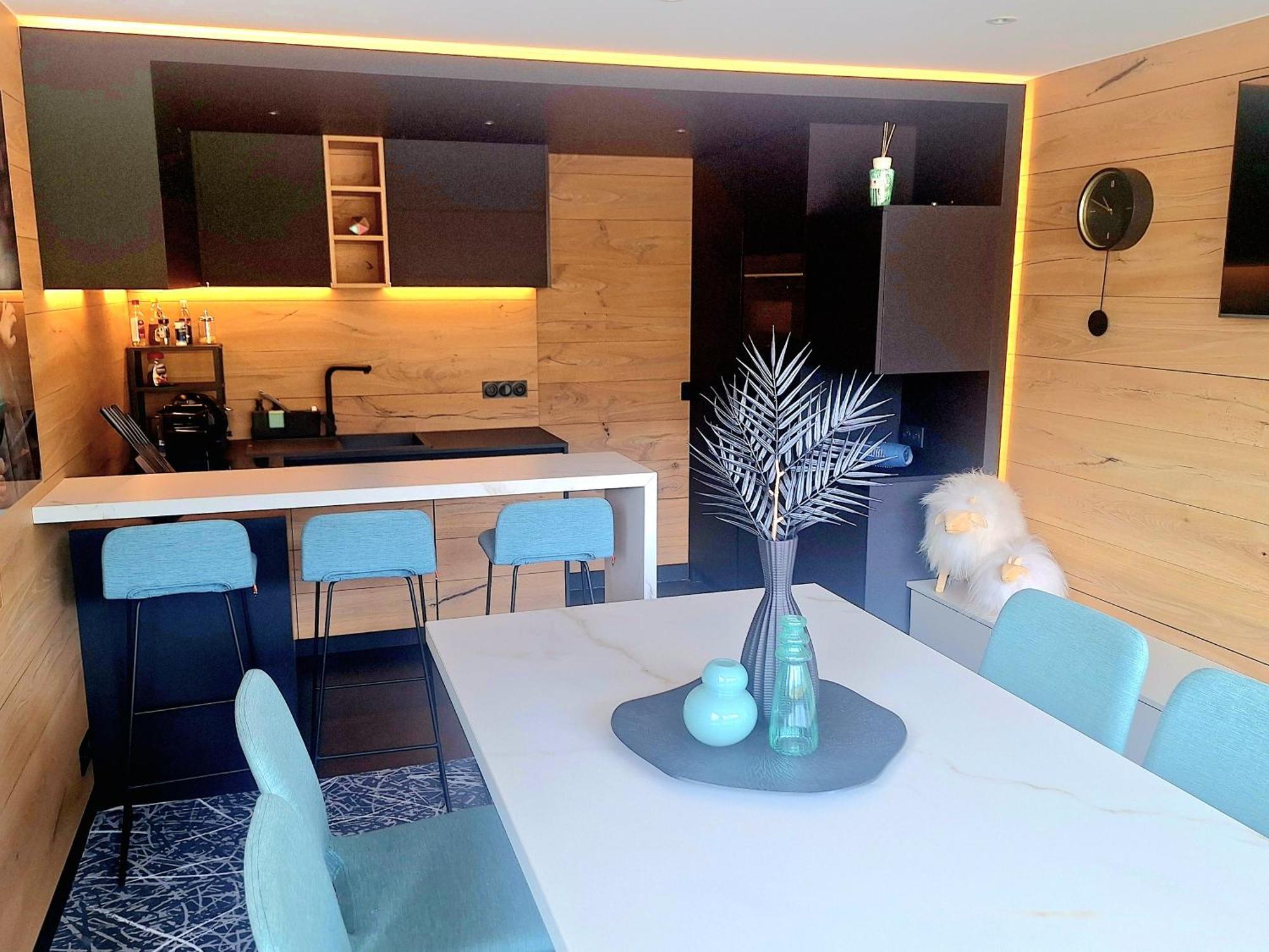 Val Thorens, SERAC, app familial au calme, plein sud Extérieur photo