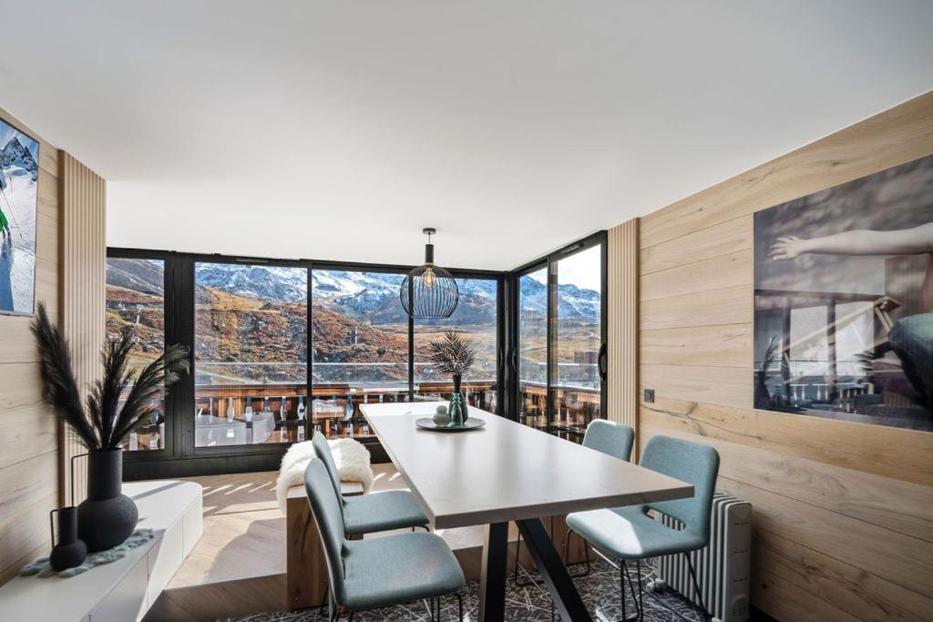 Val Thorens, SERAC, app familial au calme, plein sud Extérieur photo