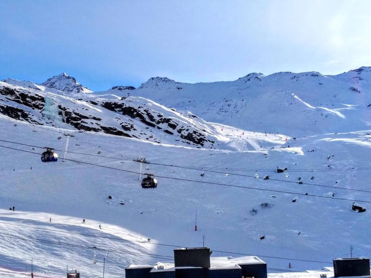 Val Thorens, SERAC, app familial au calme, plein sud Extérieur photo